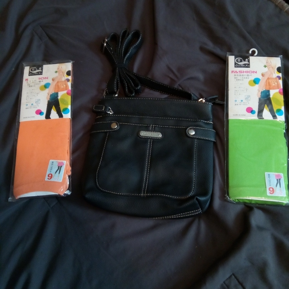 Black purse